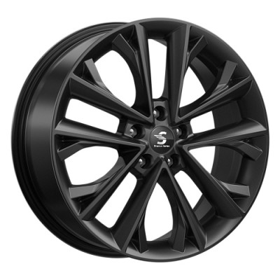 K&K КР012 7x18 5*108 ET47 DIA60.1 Черный Матовый 