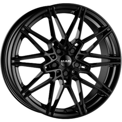 MAK Koenig 8x20 5*112 ET45 DIA66.6 Gloss Black 
