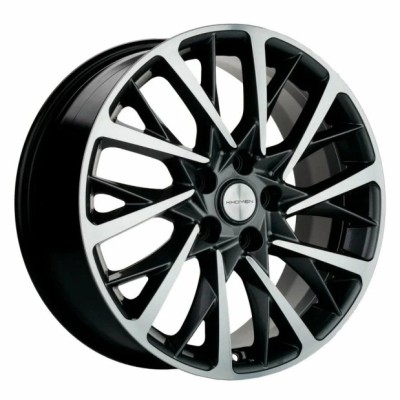 Khomen KHW 1804 7.5x18 5*112 ET39 DIA66.6 Black-FP 