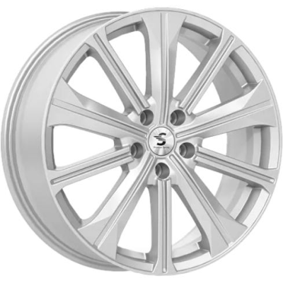 Скад КР013 7x19 5*114.3 ET40 DIA66.1 Elite silver 