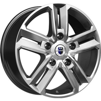 K&K Backfire 8x18 5*114.3 ET40 DIA67.1 Дарк платинум 