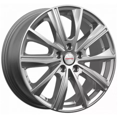 K&K Арнар 6x15 4*100 ET45 DIA67.1 Дарк платинум 