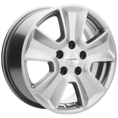 Khomen KHW 1601 6.5x16 5*114.3 ET50 DIA66.1 F-Silver 