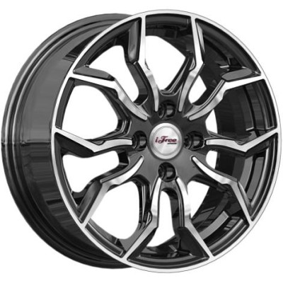 iFree Бохо 6x15 4*98 ET33 DIA58.6 Блэк Джек  - «ПСС ПРО»