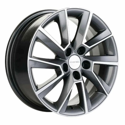 Khomen KHW 1507 6x15 5*100 ET38 DIA57.1 Gray-FP 