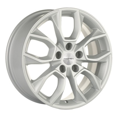 Khomen KHW 1713 7x17 5*110 ET46 DIA63.3 F-Silver 
