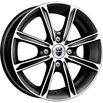 K&K Флэш 5x13 4*100 ET35 DIA67.1 Алмаз черный 