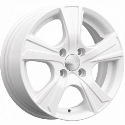 Скад Крит 5.5x14 4*100 ET39 DIA56.6 Белый  - «ПСС ПРО»