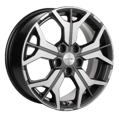 Khomen KHW 1715 7x17 5*114.3 ET48 DIA67.1 Gray-FP 