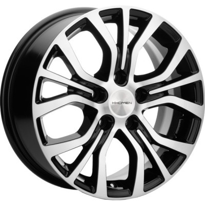 Khomen KHW 1608 6.5x16 5*114.3 ET38 DIA67.1 Black-FP 