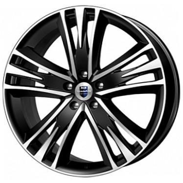 K&K Атлас 8.5x20 5*112 ET43 DIA66.6 Алмаз черный 