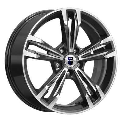 K&K Karrera Light 7x18 5*114.3 ET45 DIA67.1 Алмаз черный 