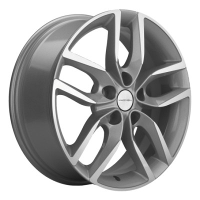 Khomen KHW 1708 6.5x17 5*114.3 ET40 DIA64.1 Gray-FP 