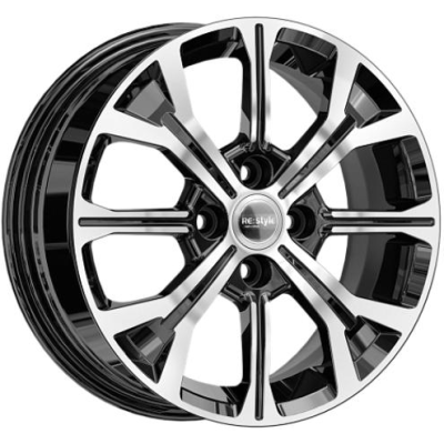 K&K КС945 6x15 4*100 ET46 DIA54.1 Алмаз черный 