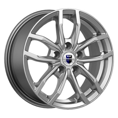 K&K Фрост 6.5x15 5*114.3 ET43 DIA66.1 Дарк платинум 