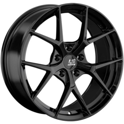 LS FlowForming RC66 8.5x18 5*120 ET30 DIA72.6 BK 