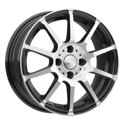 Скад Акита 6x15 4*100 ET48 DIA54.1 Алмаз  - «ПСС ПРО»