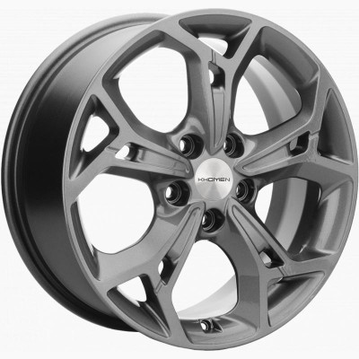 Khomen KHW 1702 7x17 5*114.3 ET48 DIA67.1 Gray 