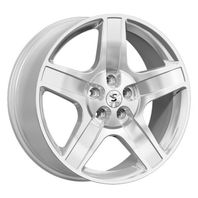 K&K КР008 8.5x20 5*120 ET45.5 DIA62.6 Elite silver 