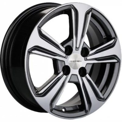Khomen KHW 1502 6x15 4*100 ET46 DIA54.1 G-Silver-FP 