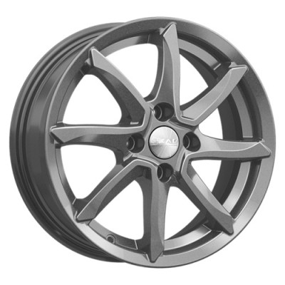 Скад Осака 6x15 4*100 ET37 DIA60.1 Графит 