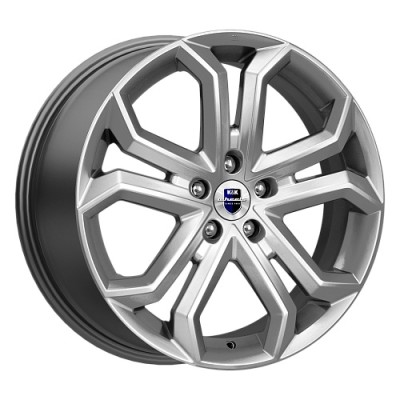 K&K Пандора 8.5x19 5*110 ET35 DIA65.1 Дарк платинум 