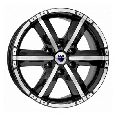 K&K Окинава 7.5x17 6*114.3 ET39 DIA67.1 Алмаз черный 