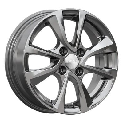 Скад Ницца 5.5x14 4*100 ET45 DIA67.1 Графит  - «ПСС ПРО»