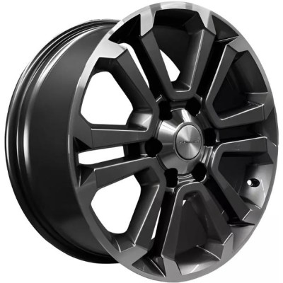 Khomen KHW 1817 7.5x18 6*114.3 ET38 DIA67.1 Gray-FP 