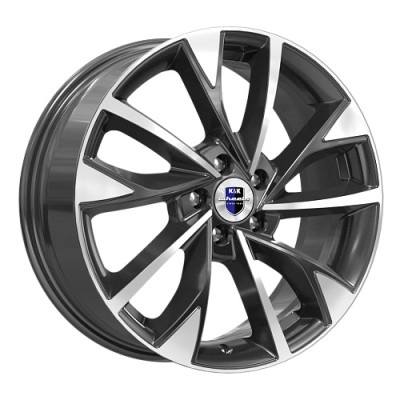 K&K Роквуд 7x17 5*114.3 ET50 DIA66.1 Алмаз черный 