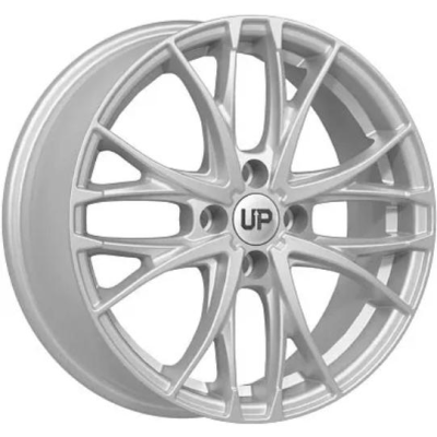 Wheels UP UP111 6x16 4*100 ET37 DIA60.1 Silver Classic 