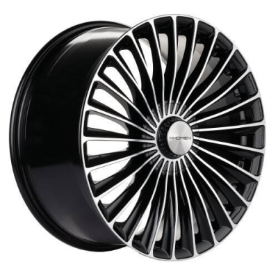 Khomen KHW 2008 9.5x20 5*112 ET38 DIA66.6 Black-FP 