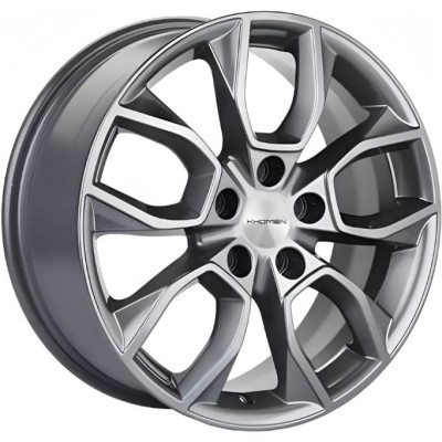 Khomen KHW 1713 7x17 5*112 ET40 DIA57.1 Gray 