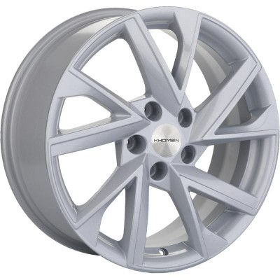 Khomen KHW 1714 7x17 5*112 ET45 DIA57.1 F-Silver 