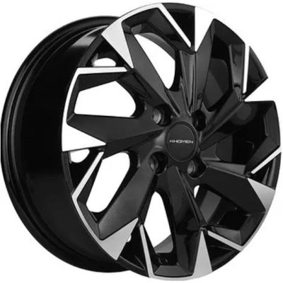 Khomen KHW 1402 5.5x14 4*100 ET38 DIA67.1 Black-FP 