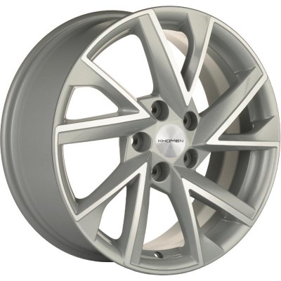 Khomen KHW 1714 7x17 5*114.3 ET48.5 DIA67.1 F-Silver-FP 