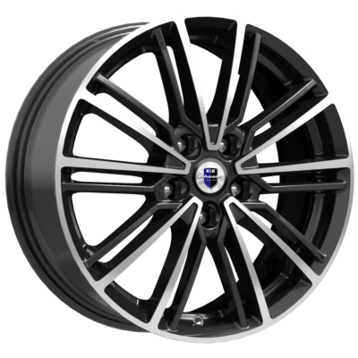 K&K Эрфурт 7x17 5*112 ET40 DIA57.1 Алмаз черный 