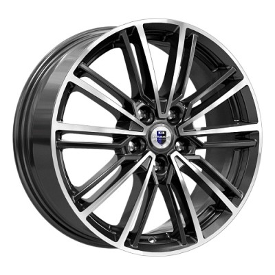 K&K Эрфурт 7x17 4*100 ET37 DIA67.1 Алмаз черный 