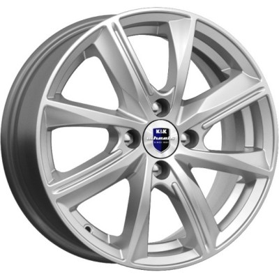 K&K Арнар 6x15 4*100 ET45 DIA67.1 Сильвер 