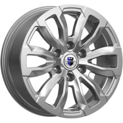 K&K Меконг 7.5x18 6*139.7 ET25 DIA106.1 Дарк платинум 