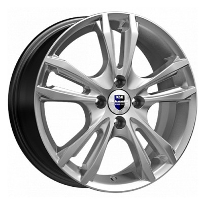 K&K Samara 6x16 4*98 ET35 DIA58.6 Сильвер 