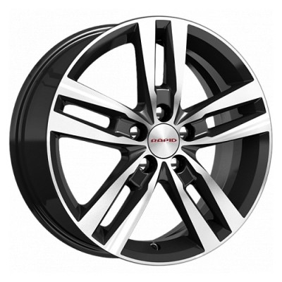 K&K Rassvet 6.5x16 5*114.3 ET38 DIA67.1 Алмаз черный 