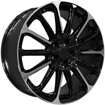 Khomen KHW 1910 7.5x19 5*114.3 ET40 DIA60.1 Black-FP 