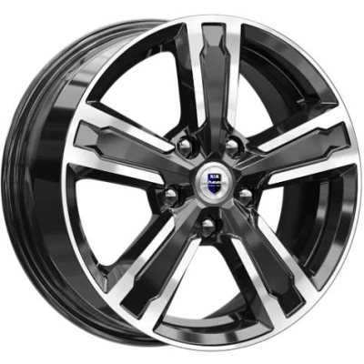K&K Оклахома 6.5x16 5*108 ET50 DIA63.3 Алмаз черный 