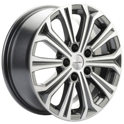 Khomen KHW 1610 6.5x16 5*114.3 ET45 DIA64.1 Gray-FP 