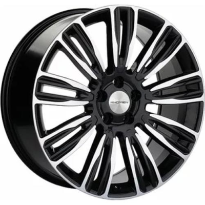Khomen KHW 2004 8.5x20 5*108 ET45 DIA63.3 Black-FP 
