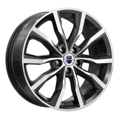 K&K Портер 7.5x18 5*114.3 ET33 DIA67.1 Алмаз черный 