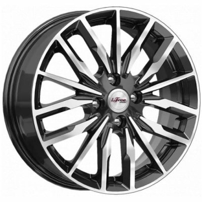 iFree Миконос 6x16 4*100 ET41 DIA60.1 Блэк Джек  - «ПСС ПРО»