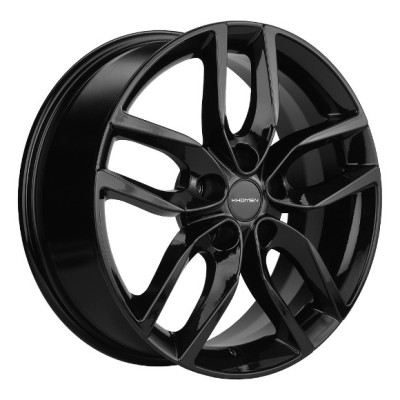 Khomen KHW 1708 6.5x17 5*114.3 ET46 DIA67.1 Black 
