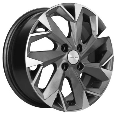 Khomen KHW 1508 6x15 4*100 ET39 DIA56.6 Gray-FP 
